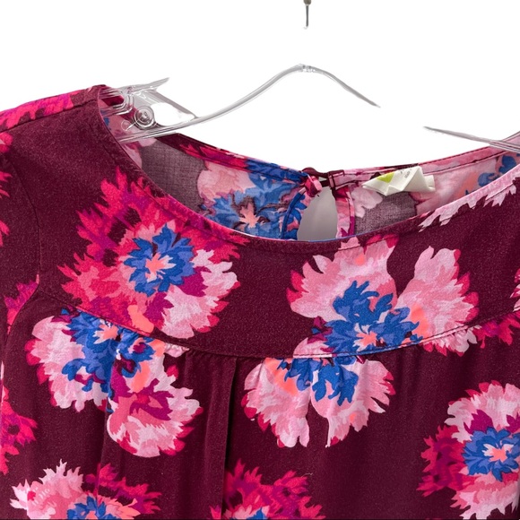 Crazy 8 Floral Long Sleeve Blouse Girls XL 14 - Picture 3 of 8